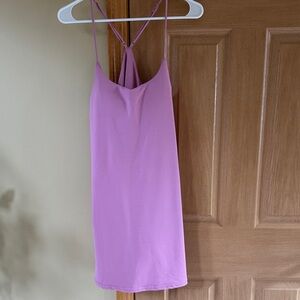 Pink Strappy Casual Dress with adjustable straps.  Size Medium.  NWT